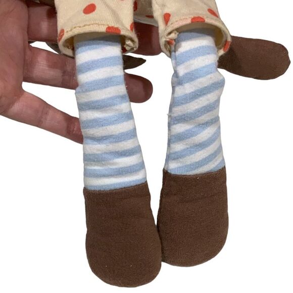 APPLE PARK Organic Farm Buddies Plush Toy Boxer the Dog - Picture 5 of 12